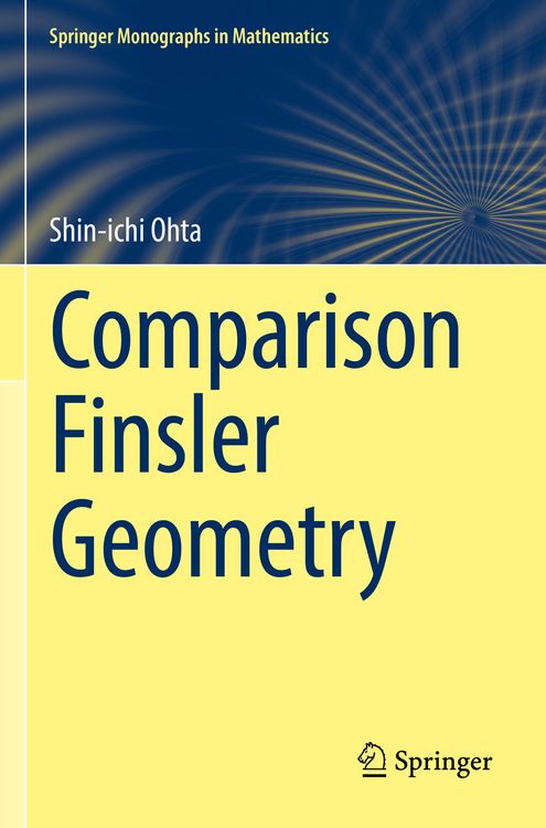 Produktbild: Comparison Finsler Geometry