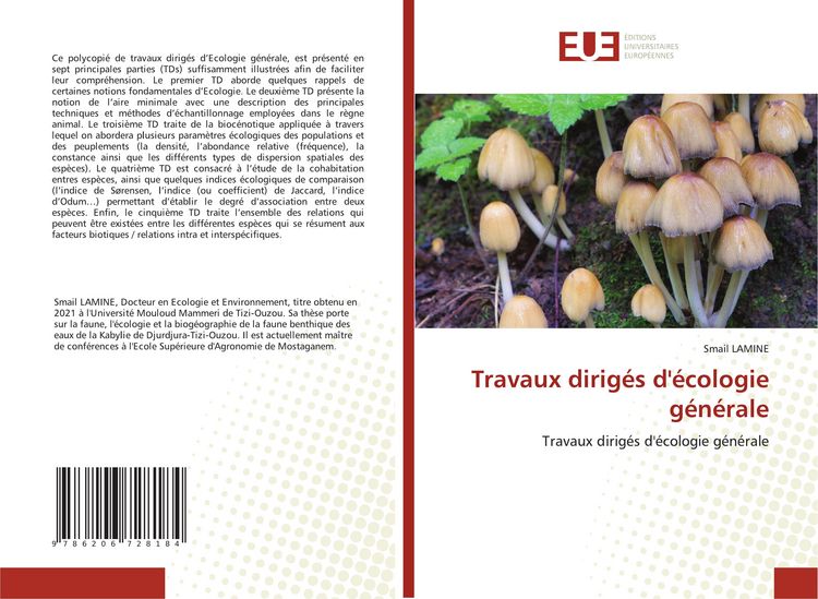 Produktbild: Travaux dirig&eacute;s d'&eacute;cologie g&eacute;n&eacute;rale