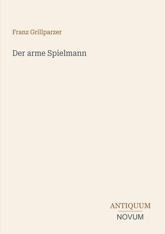 Produktbild: Der arme Spielmann