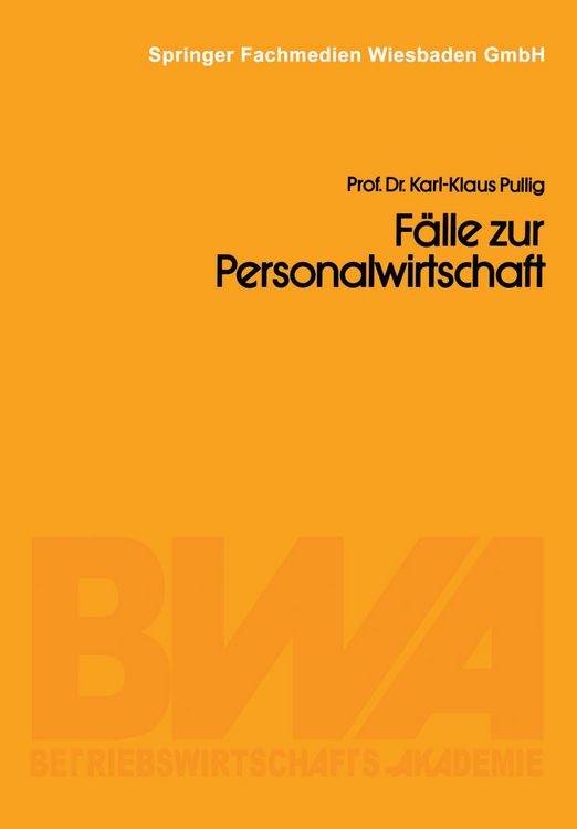 Produktbild: F&auml;lle zur Personalwirtschaft