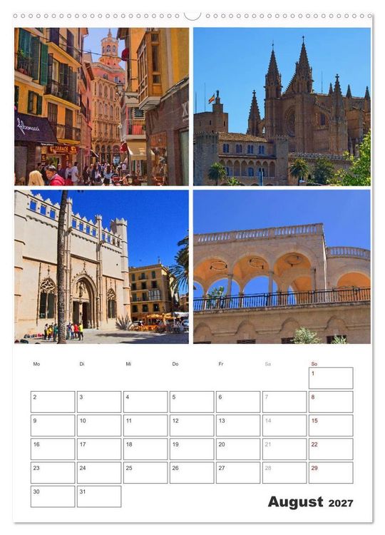 Produktbild: Hola Mallorca (Wandkalender 2027 DIN A2 hoch), CALVENDO Monatskalender