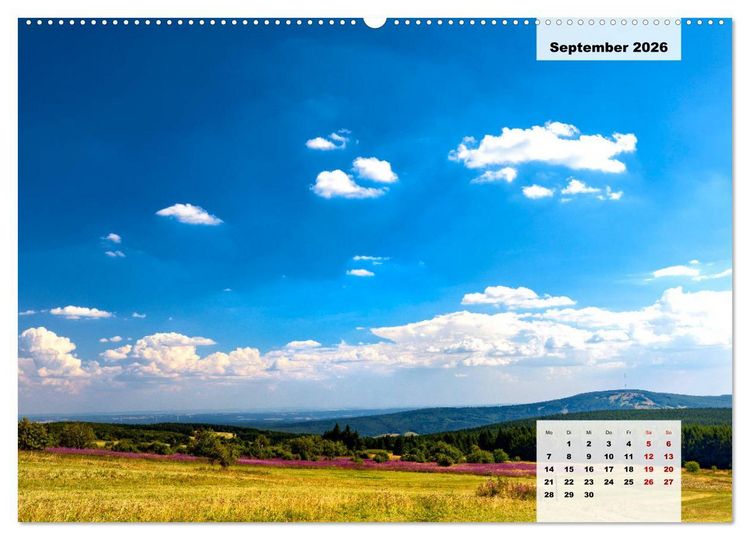 Produktbild: Rh&ouml;ner R&ouml;schen - ein Sommerm&auml;rchen in der Hochrh&ouml;n (Wandkalender 2026 DIN A2 quer), CALVENDO Monatskalender
