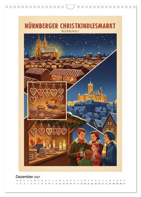 Produktbild: Sehnsucht Deutschland &ndash; Die Mid-Century Collection (Wandkalender 2027 DIN A3 hoch), CALVENDO Monatskalender