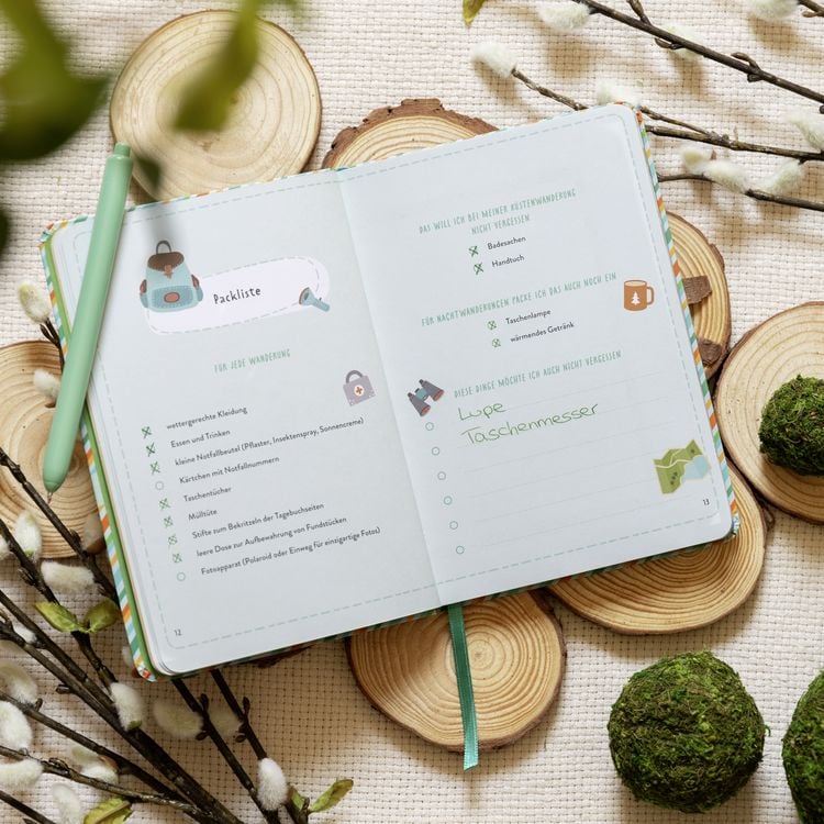 Produktbild: Mein buntes Wandertagebuch