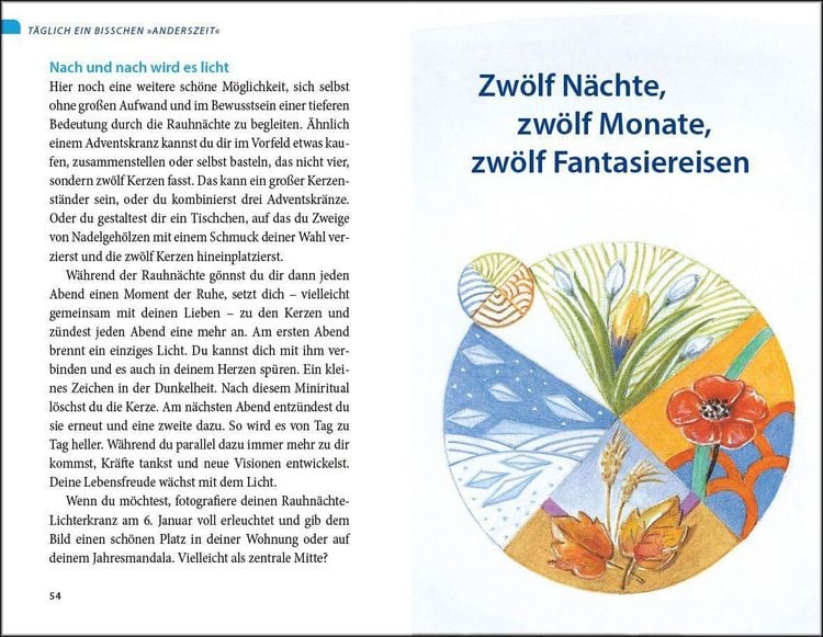 Produktbild: Die Rauhn&auml;chte als Quelle der Ruhe und Kraft