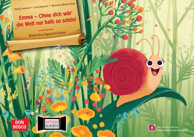 Produktbild: Emma - Ohne dich w&auml;r' die Welt nur halb so sch&ouml;n! Kamishibai Bildkartenset