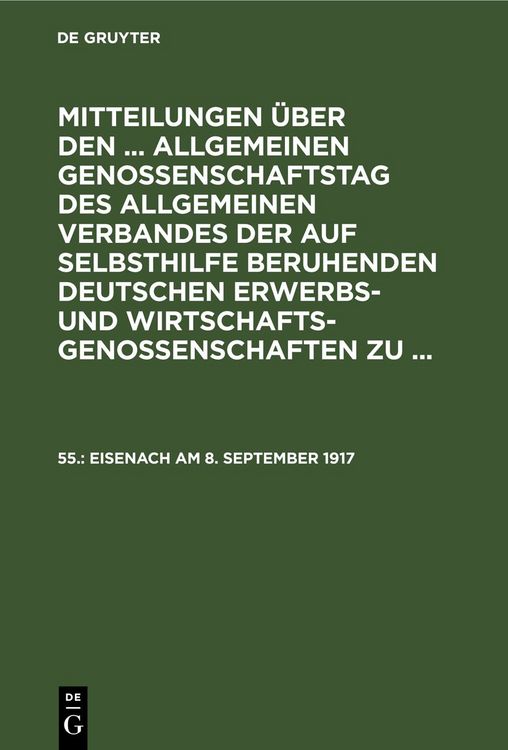 Produktbild: Eisenach am 8. September 1917