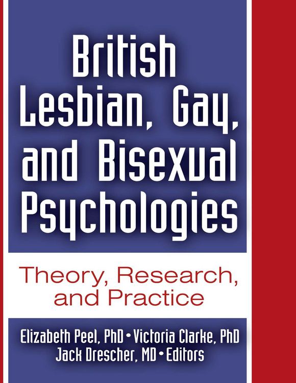 Produktbild: British Lesbian, Gay, and Bisexual Psychologies