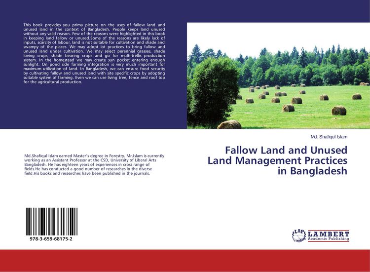 Produktbild: Fallow Land and Unused Land Management Practices in Bangladesh