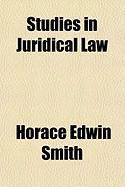 Produktbild: Studies in Juridical Law