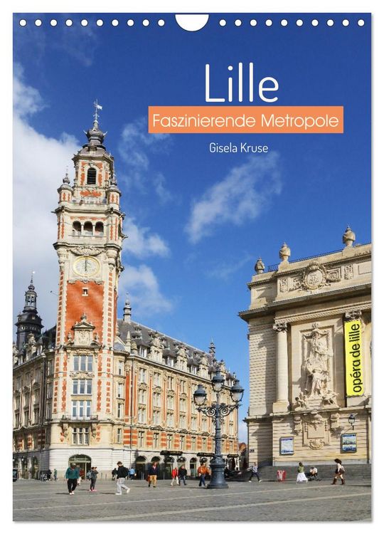 Produktbild: Lille - Faszinierende Metropole (Wandkalender 2026 DIN A4 hoch), CALVENDO Monatskalender