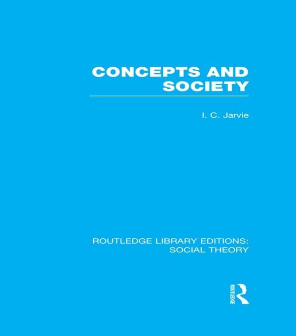 Produktbild: Concepts and Society (RLE Social Theory)