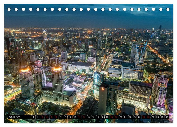 Produktbild: Asiens Hauptst&auml;dte (Tischkalender 2026 DIN A5 quer), CALVENDO Monatskalender