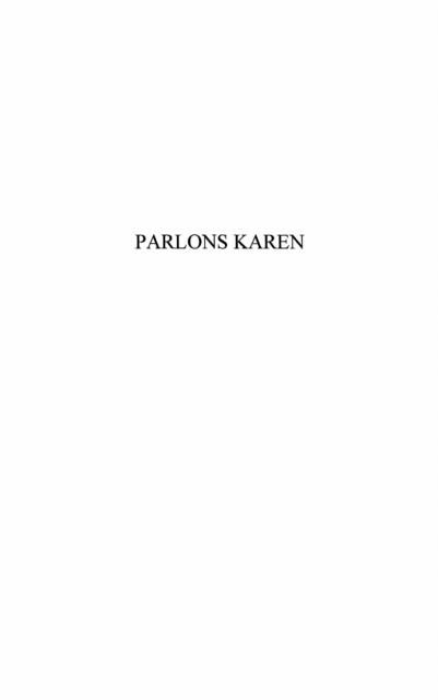 Produktbild: Parlons Karen