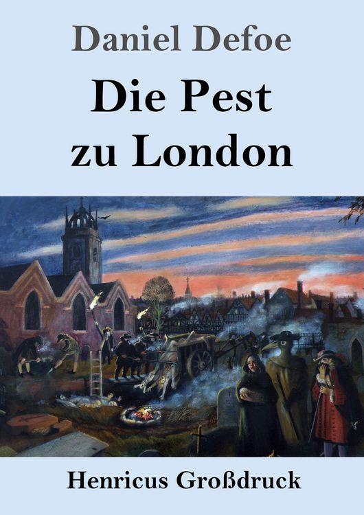 Produktbild: Die Pest zu London (Gro&szlig;druck)