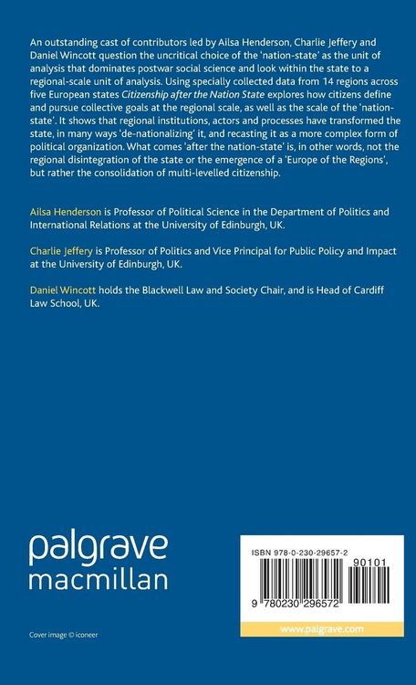 Produktbild: Citizenship after the Nation State