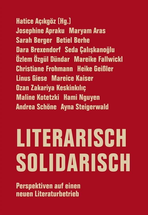 Produktbild: Literarisch solidarisch