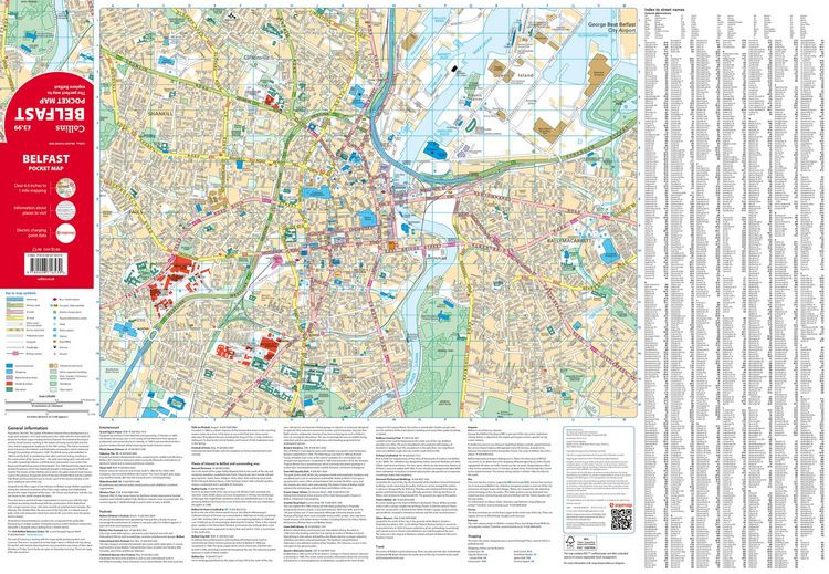 Produktbild: Belfast Pocket Map