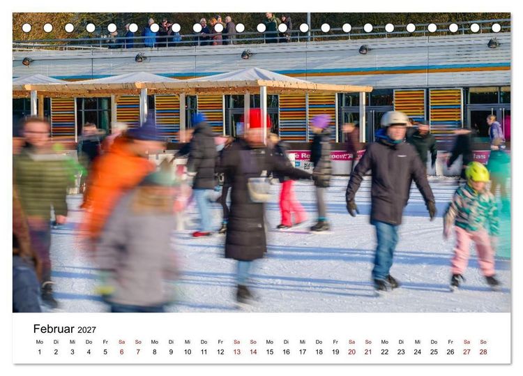 Produktbild: Hamburg Events (Tischkalender 2027 DIN A5 quer), CALVENDO Monatskalender