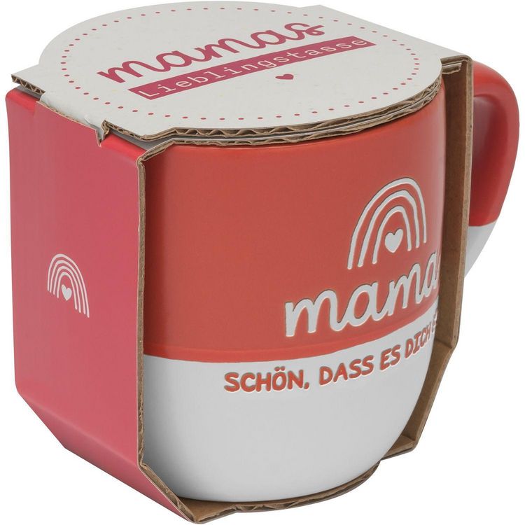Produktbild: GRUSS & CO Tasse Motiv "Mama sch&ouml;n, dass es dich gibt!"