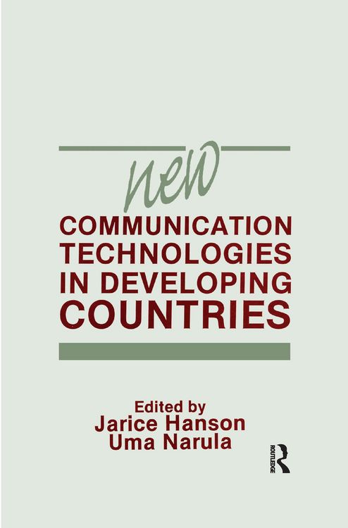 Produktbild: New Communication Technologies in Developing Countries