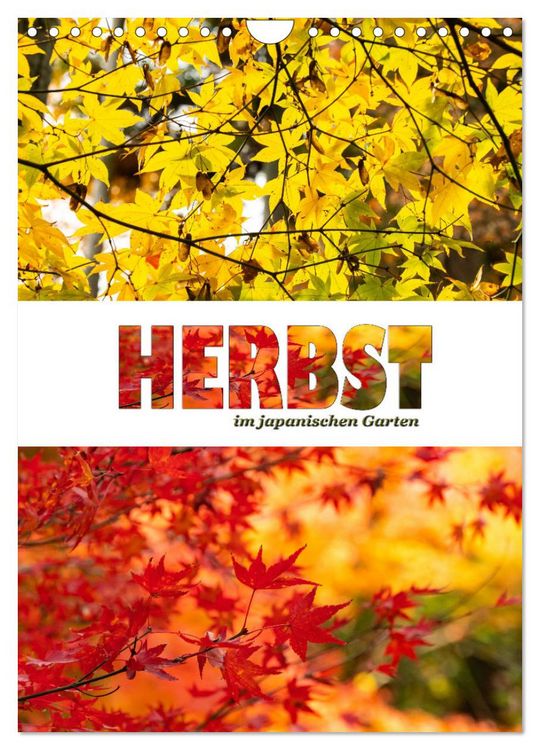 Produktbild: Herbst im japanischen Garten (Wandkalender 2026 DIN A4 hoch), CALVENDO Monatskalender
