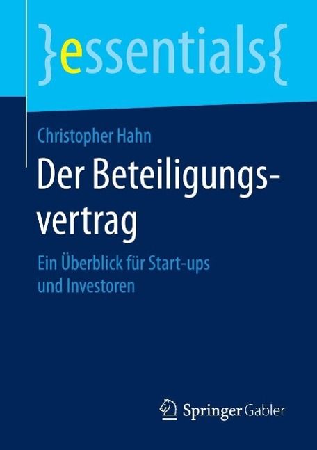 Produktbild: Der Beteiligungsvertrag