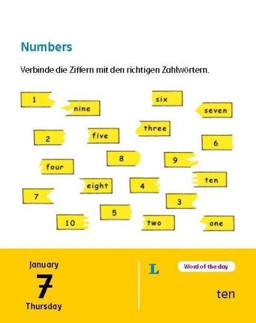 Produktbild: Langenscheidt Kinderkalender Englisch 2027