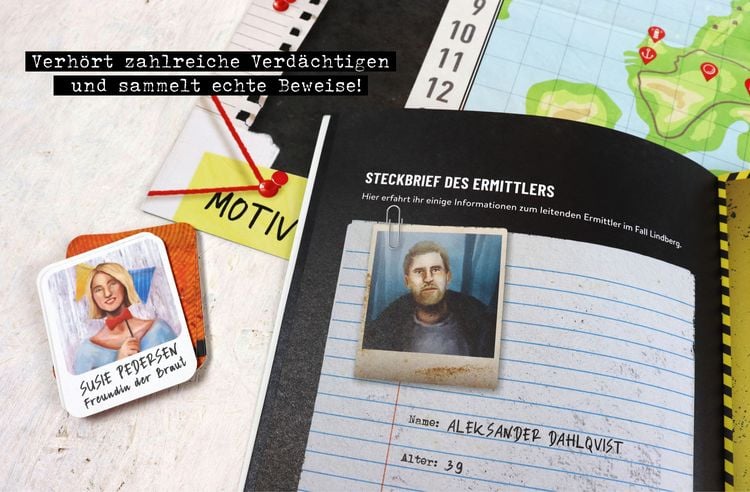 Krimi-Spielebox: Unsolved Crime Cases - Der Fall Lindberg