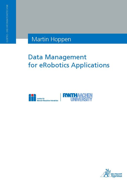 Produktbild: Data Management for eRobotics Applications