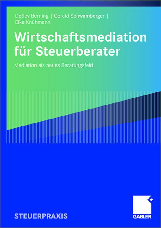Produktbild: Wirtschaftsmediation f&uuml;r Steuerberater