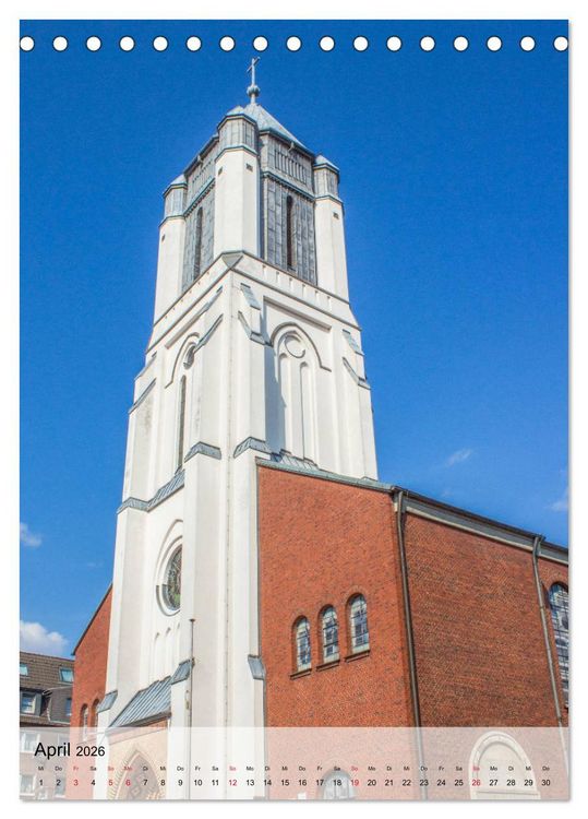 Produktbild: Historisches Dortmund (Tischkalender 2026 DIN A5 hoch), CALVENDO Monatskalender