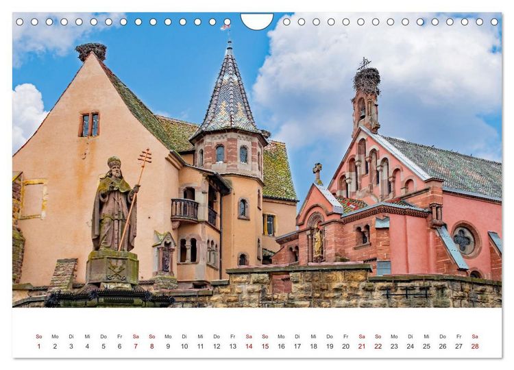 Produktbild: Eguisheim - M&auml;rchendorf im Elsass (Wandkalender 2026 DIN A4 quer), CALVENDO Monatskalender