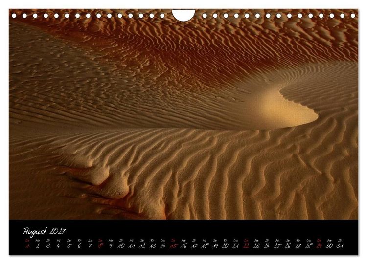 Produktbild: Faszination W&uuml;ste (Wandkalender 2027 DIN A4 quer), CALVENDO Monatskalender