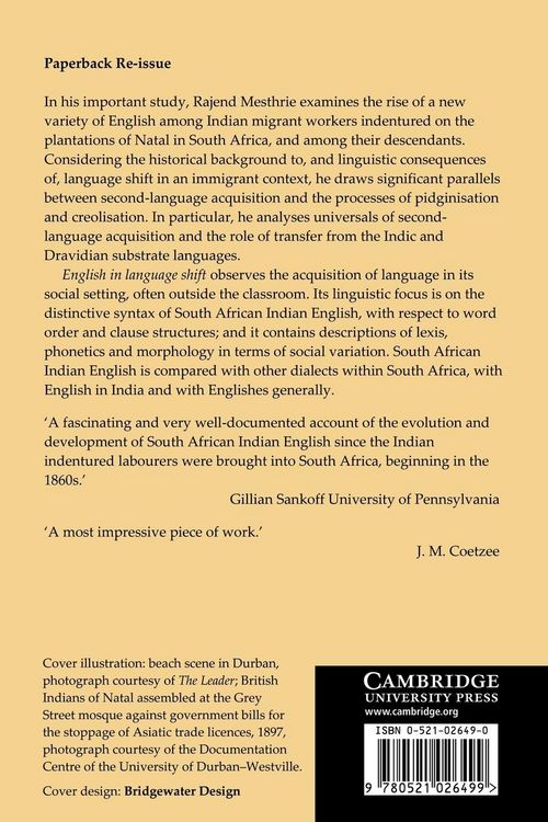 Produktbild: English in Language Shift
