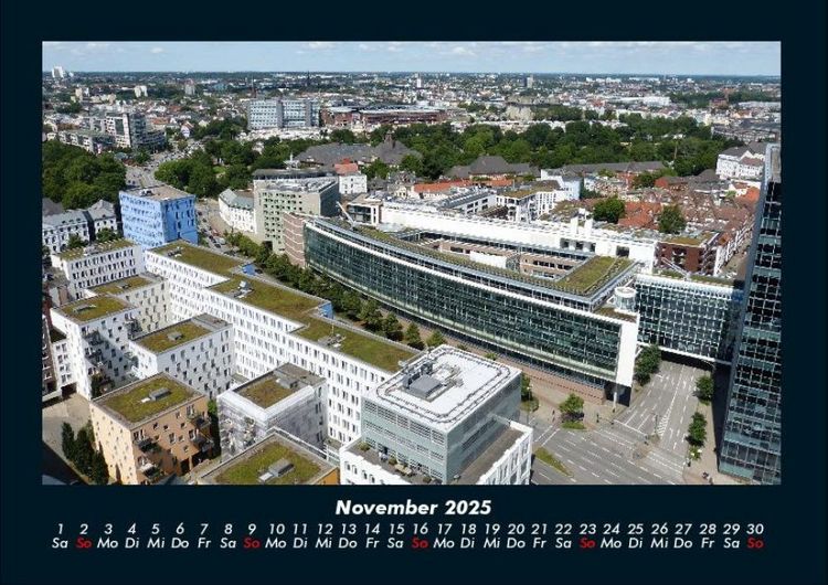 Produktbild: Hamburg 2025 Fotokalender DIN A4