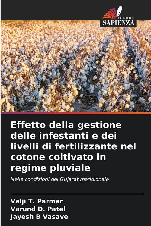 Produktbild: Effetto della gestione delle infestanti e dei livelli di fertilizzante nel cotone coltivato in regime pluviale