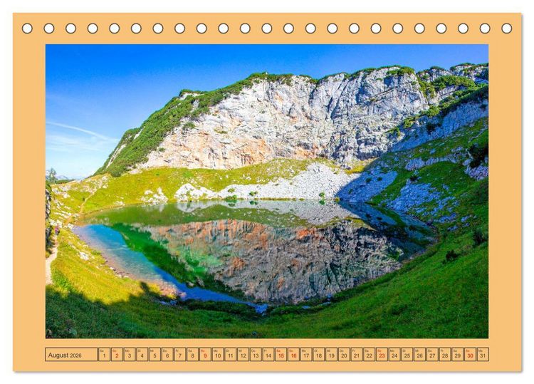 Produktbild: Wei&szlig;bach bei Lofer (Tischkalender 2026 DIN A5 quer), CALVENDO Monatskalender