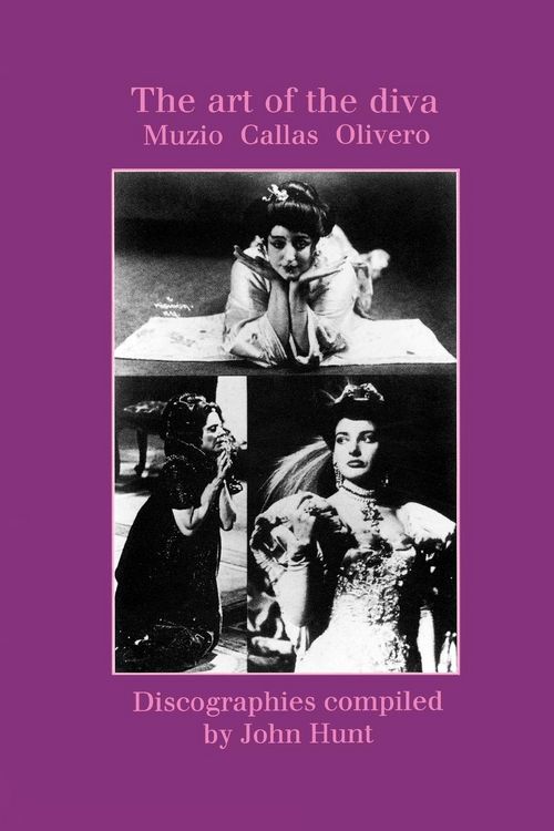 Produktbild: The Art of the Diva. 3 Discographies. Claudia Muzio, Maria Callas, Magda Olivero. [1997].