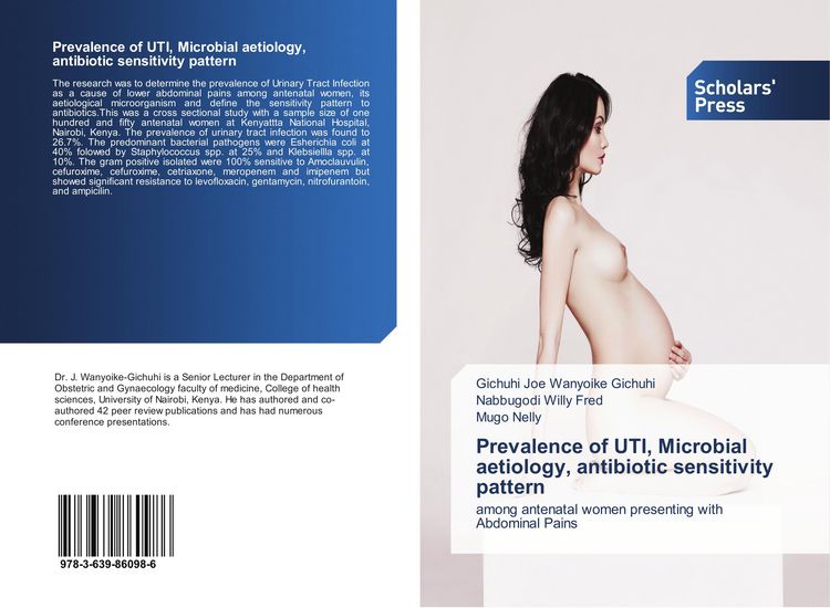 Produktbild: Prevalence of UTI, Microbial aetiology, antibiotic sensitivity pattern