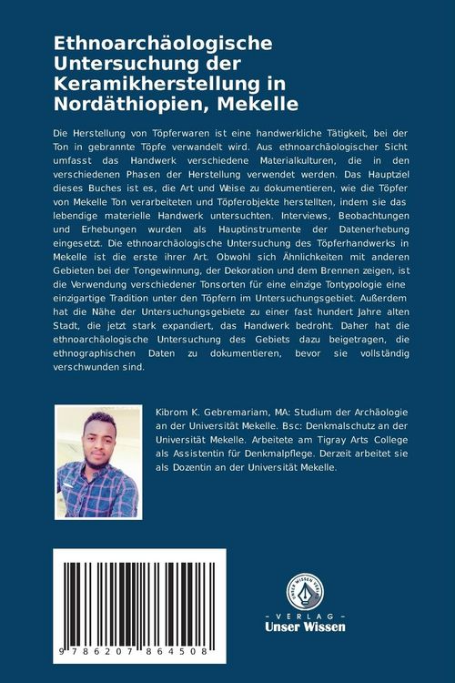 Produktbild: Ethnoarch&auml;ologische Untersuchung der Keramikherstellung in Nord&auml;thiopien, Mekelle