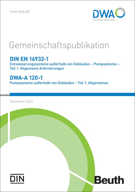 Produktbild: Gemeinschaftspublikation DIN EN 16932-1 Entw&auml;sserungssysteme ausserhalb von Geb&auml;