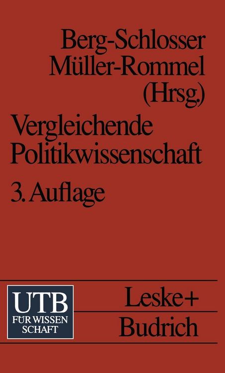 Produktbild: Vergleichende Politikwissenschaft