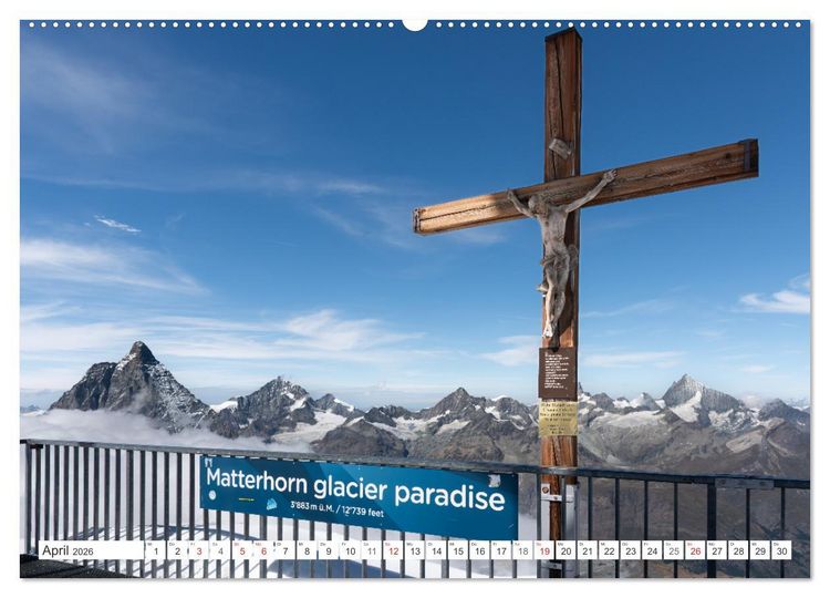 Produktbild: Matterhorn - Berg der Berge (Wandkalender 2026 DIN A2 quer), CALVENDO Monatskalender