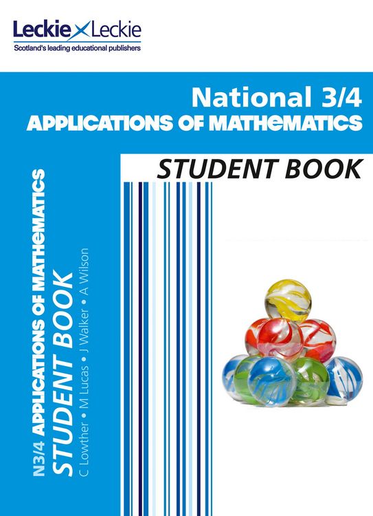 Produktbild: National 3/4 Applications of Maths