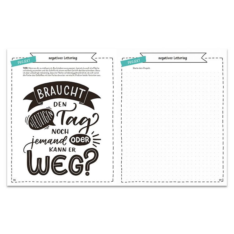 Produktbild: I Love Lettering - Der Block f&uuml;r alle Schnell-Starter Volume 2