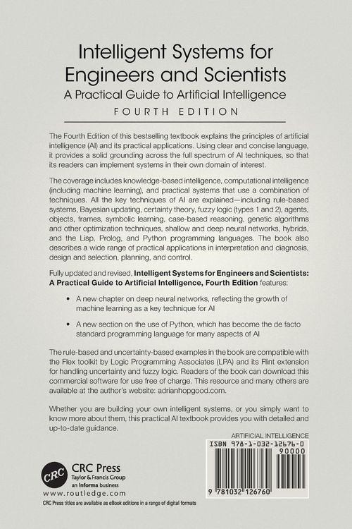 Produktbild: Intelligent Systems for Engineers and Scientists