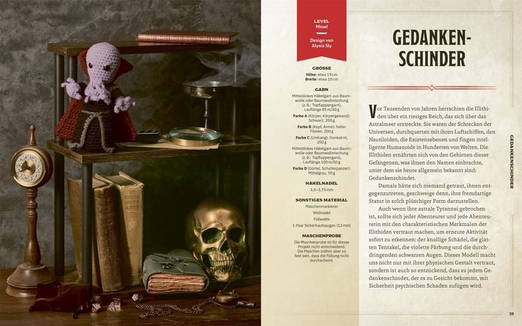 Produktbild: Das offizielle Dungeons & Dragons H&auml;kelbuch