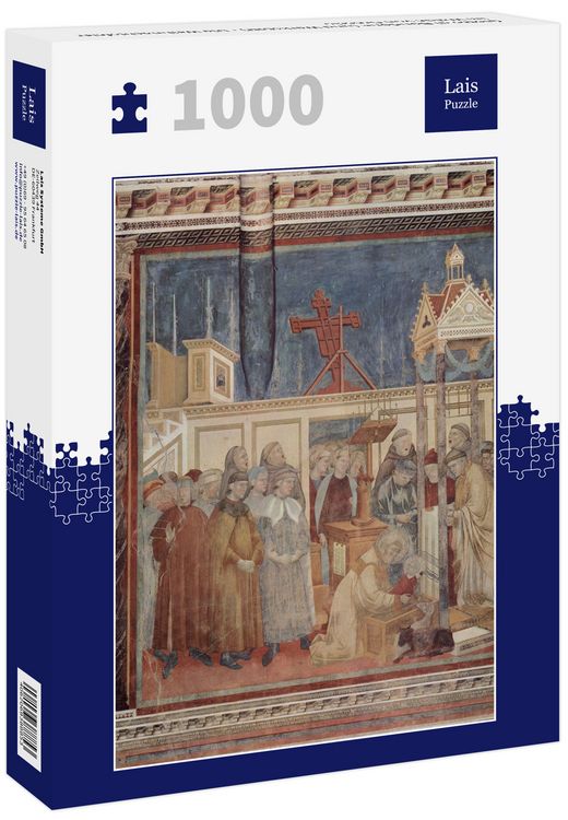 Produktbild: Lais Puzzle Giotto di Bondone (und Werkstatt) - Die Weihnachtsfeier im Walde von Greccio 1000 Teile