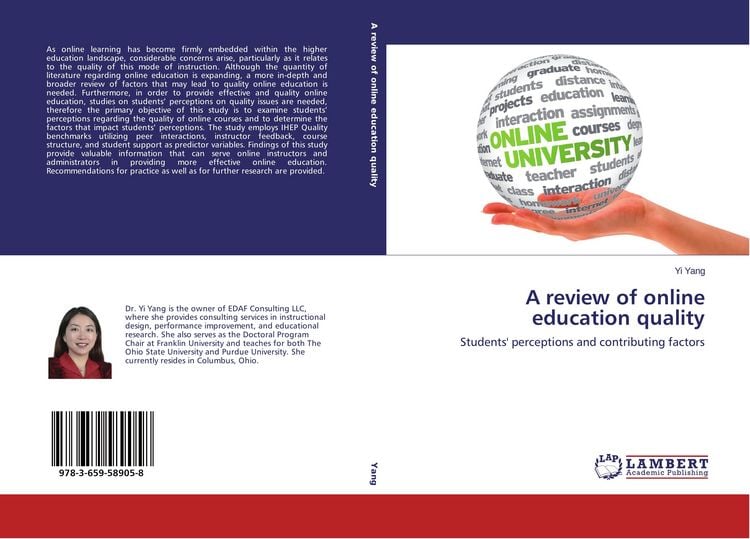Produktbild: A review of online education quality